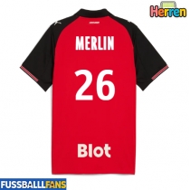Stade Rennais Quentin Merlin #26 Heimtrikot 2025-26 Kurzarm